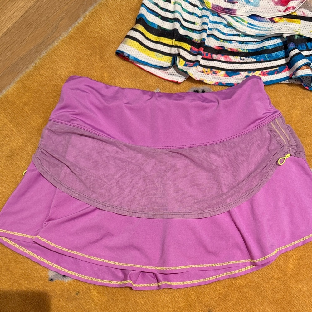 Lucky in Love Women's Skirts - Multicolor, Purple, Black - Picture 2 of 4